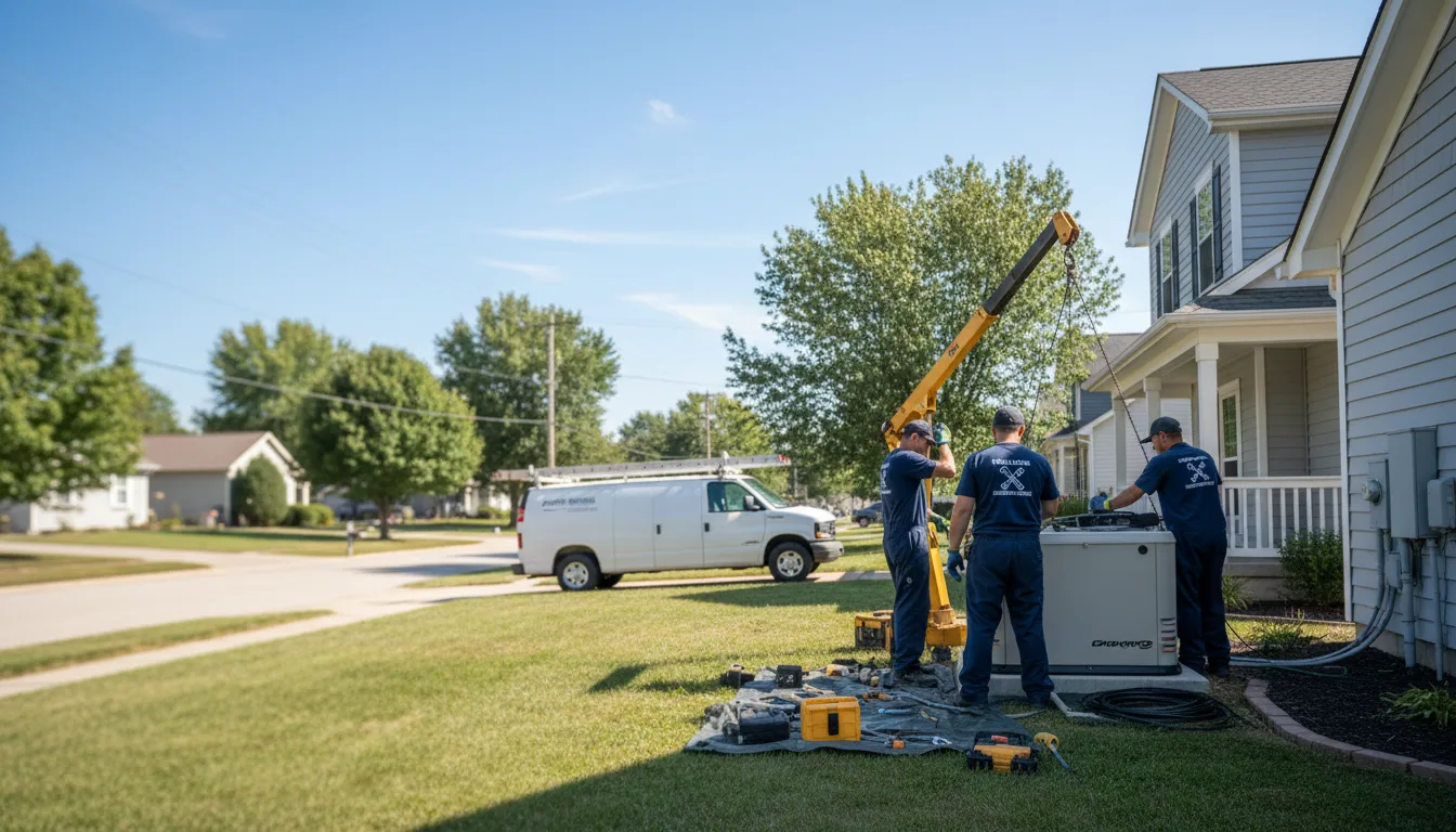 Generator Installation in Luebbering, MO near me